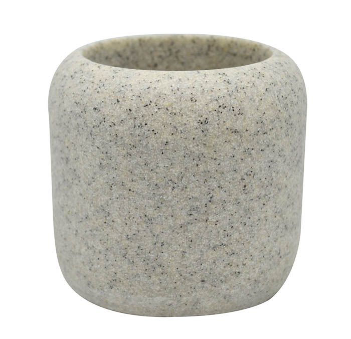 ΠΟΤΗΡΟΘΗΚΗ ΠΟΛΥΕΣΤΕΡΙΚΗ ΕΦΕ ΓΚΡΙ ΠΕΤΡΑ 8,8x8,8x7,8εκ.ANKOR