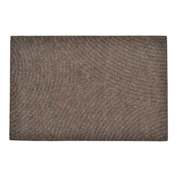 ΠΟΔΟΜΑΚΤΡΟ ΣΕ ΚΑΦΕ ΧΡΩΜΑ ΜΕ ΚΑΜΠΥΛΕΣ ΓΡΑΜΜΕΣ ΚΑΙ  ΚΑΟΥΤΣΟΥΚ ΠΛΑΤΗ 45x75εκ.ANKOR