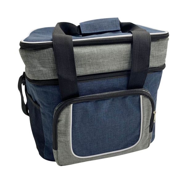 ΙΣΟΘΕΡΜΙΚΗ ΤΣΑΝΤΑ 2 ΘΕΣΕΩΝ 28lt ΜΠΛΕ-ΓΚΡΙ ANKOR