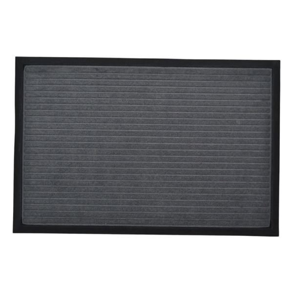 ΠΟΔΟΜΑΚΤΡΟ ΣΕ ΓΚΡΙ ΧΡΩΜΑ ΜΕ ΓΡΑΜΜΕΣ ΚΑΙ ΑΝΤΙΟΛΙΣΘΗΤΙΚΗ ΒΑΣΗ 40x60εκ.ANKOR