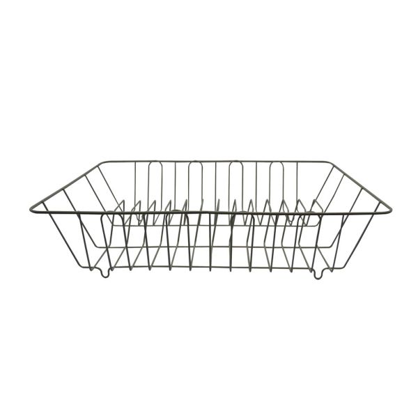 ΠΙΑΤΟΘΗΚΗ ΝΕΡΟΧΥΤΗ ΜΕΤΑΛΛΙΚΗ ΓΚΡΙ 45x35x11,6 εκ. ANKOR