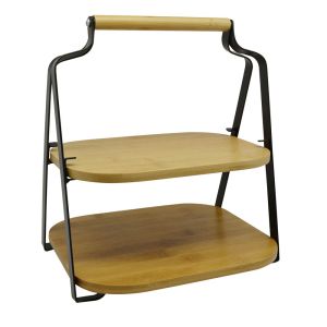 ΔΙΣΚΟΣ ΣΕΡΒΙΡΙΣΜΑΤΟΣ ΔΙΩΡΟΦΟΣ ΜΕΤΑΛΛΙΚΟΣ ΜΕ ΜΠΑΜΠΟΥ 26x20x28εκ.ANKOR