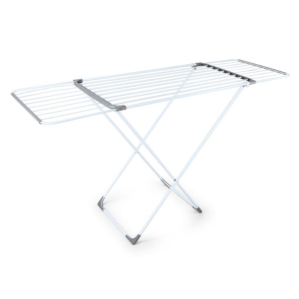 ΑΠΛΩΣΤΡΑ ΔΑΠΕΔΟΥ ΜΕΤΑΛΛΙΚΗ ΕΠΕΚΤΕΙΝΟΜΕΝΗ ΚΑΙ ΠΤΥΣΣΟΜΕΝΗ 18m ΣΕ ΑΣΠΡΟ ΧΡΩΜΑ ΜΕ ΓΚΡΙ ΕΝΩΣΕΙΣ ANKOR