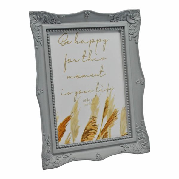 ΚΟΡΝΙΖΑ ΠΛΑΣΤΙΚΗ 15x20εκ. ΓΚΡΙ ΑΝΤΙΚΕ ANKOR