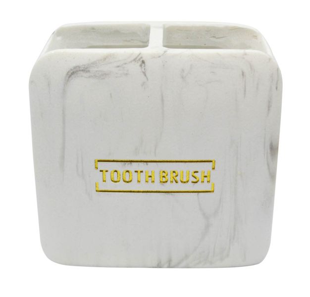 ΠΟΤΗΡΟΘΗΚΗ ΠΟΛΥΕΣΤΕΡΙΚΗ ΑΣΠΡΟ ΜΑΡΜΑΡΟ ΜΕ ΧΡΥΣΟ 10,5x6,5x10εκ.ANKOR