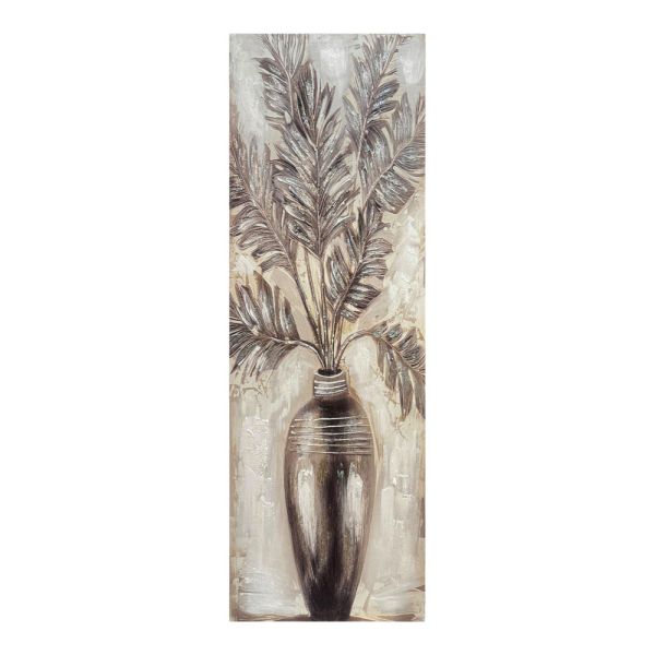 ΠΙΝΑΚΑΣ ΕΛΑΙΟΓΡΑΦΙΑ ΣΕ ΤΥΠΩΜΕΝΟ ΚΑΜΒΑ ΒΑΖΟ ΜΕ ΛΟΥΛΟΥΔΙΑ 30x90εκ. ANKOR