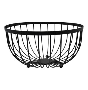 ΦΡΟΥΤΙΕΡΑ ΜΕΤΑΛΛΙΚΗ ΜΑΥΡΗ 25x13εκ.ANKOR