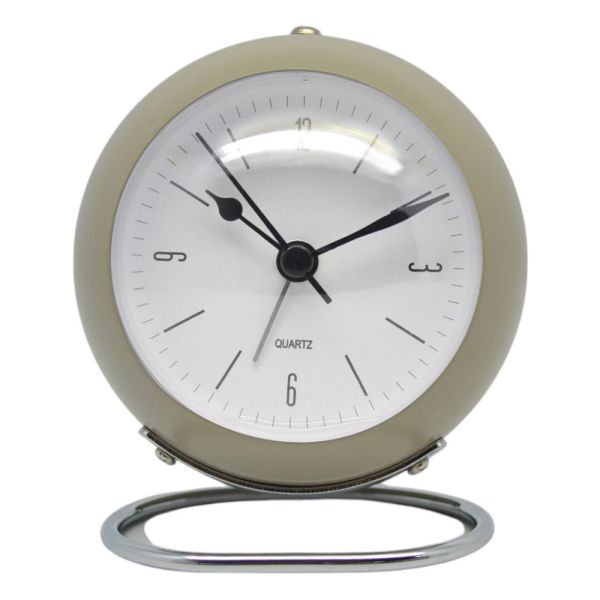 ΞΥΠΝΗΤΗΡΙ ΜΕΤΑΛΛΙΚΟ ΑΘΟΡΥΒΟ ΣΕ TAUPE  ΜΑΤ ΧΡΩΜΑ 9x6,6x11εκ. ANKOR