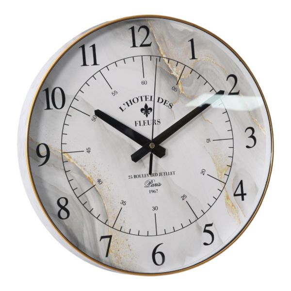 ΡΟΛΟΙ ΤΟΙΧΟΥ ΠΛΑΣΤΙΚΟ 35εκ. ΛΕΥΚΟ ΜΕ ΜΑΡΜΑΡΙΝΗ ΟΨΗ ANKOR