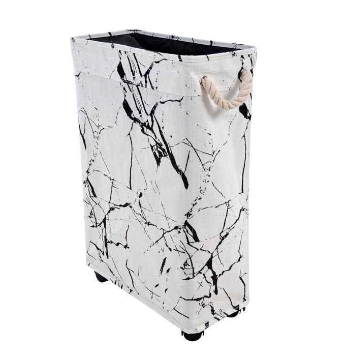 ΚΑΛΑΘΙ ΑΠΛΥΤΩΝ ΥΦΑΣΜΑΤΙΝΟ ΑΣΠΡΟ ΜΑΡΜΑΡΟ 40L ANKOR