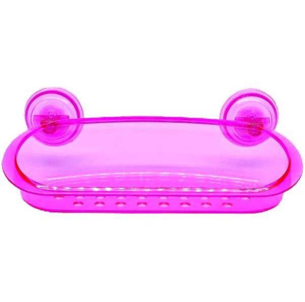 ΡΑΦΑΚΙ ΜΠΑΝΙΟΥ ΦΟΥΞΙΑ ΜΕ ΒΕΝΤΟΥΖΕΣ 24x11x6 εκ.