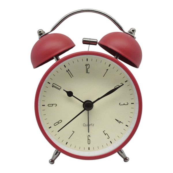 ΞΥΠΝΗΤΗΡΙ ΜΕΤΑΛΛΙΚΟ ΑΘΟΡΥΒΟ ΡΕΤΡΟ ΣΕ ΚΟΚΚΙΝΟ ΜΑΤ ΧΡΩΜΑ 8,5x5x11,8εκ. ANKOR