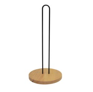 ΒΑΣΗ ΧΑΡΤΙΟΥ ΚΟΥΖΙΝΑΣ ΜΕΤΑΛΛΙΚΗ ΜΕ ΜΠΑΜΠΟΥ 17x17x32εκ.ANKOR