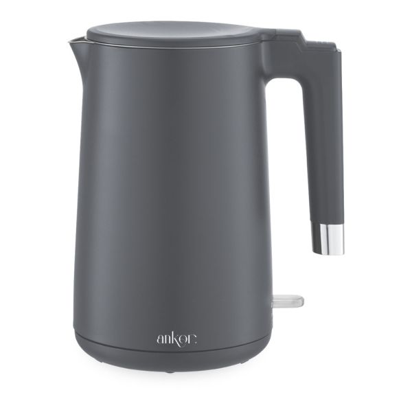 ΒΡΑΣΤΗΡΑΣ ANKOR 1,7lt 2200W ΓΚΡΙ ΜΑΤ