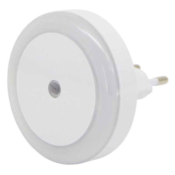 ΦΩΤΑΚΙ ΝΥΚΤΟΣ LED 0,5W ΜΕ ΑΙΣΘΗΤΗΡΑ ΚΑΙ ΘΕΡΜΟ ΦΩΣ 3000K 6x6x6,5εκ. ANKOR