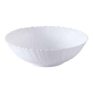 ΣΑΛΑΤΙΕΡΑ ΓΥΑΛΙΝΗ OPAL ΣΕ ΛΕΥΚΟ ΧΡΩΜΑ 23εκ. ANKOR