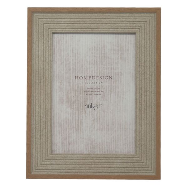 ΚΟΡΝΙΖΑ ΠΛΑΣΤΙΚΗ 15x20εκ. ΣΕ ΚΑΦΕ ΧΡΩΜΑ ΜΕ ΞΥΛΙΝΗ ΟΨΗ ANKOR