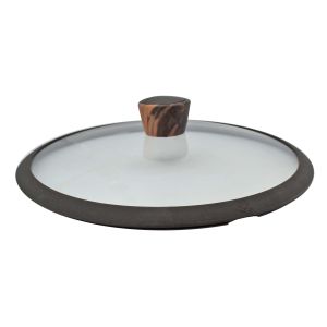 ΓΥΑΛΙΝΟ ΚΑΠΑΚΙ ΜΕ ΔΑΧΤΥΛΙΔΙ ΣΙΛΙΚΟΝΗΣ ΓΙΑ ΣΚΕΥΟΣ 28εκ. ANKOR