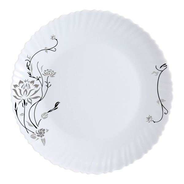 ΠΙΑΤΟ ΦΡΟΥΤΟΥ ΓΥΑΛΙΝΟ OPAL ΣΕ ΛΕΥΚΟ ΧΡΩΜΑ ΜΕ ΣΧΕΔΙΟ ΛΟΥΛΟΥΔΙΩΝ 19εκ. ANKOR