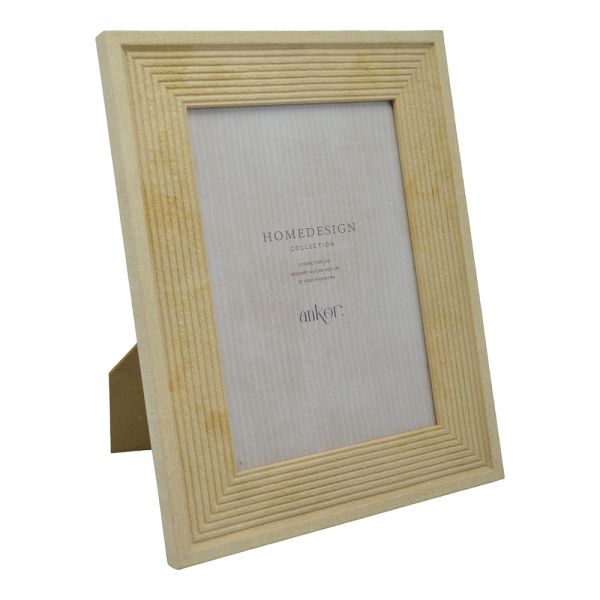 ΚΟΡΝΙΖΑ ΠΛΑΣΤΙΚΗ 10x15εκ. ΣΕ ΜΠΕΖ ΧΡΩΜΑ ΜΕ ΞΥΛΙΝΗ ΟΨΗ ANKOR