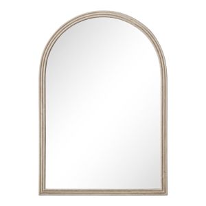 ΚΑΘΡΕΦΤΗΣ ΤΟΙΧΟΥ ΜΕ ΠΛΑΣΤΙΚΟ ΠΛΑΙΣΙΟ ΣΕ ΜΠΕΖ ΓΚΡΙ ΧΡΩΜΑ ΚΑΙ ΑΝΑΓΛΥΦΗ ΥΦΗ 60x90εκ. ANKOR