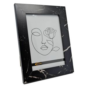 ΚΟΡΝΙΖΑ ΞΥΛΙΝΗ 13x18εκ.ΜΑΥΡΟ ΜΑΡΜΑΡΟ ANKOR