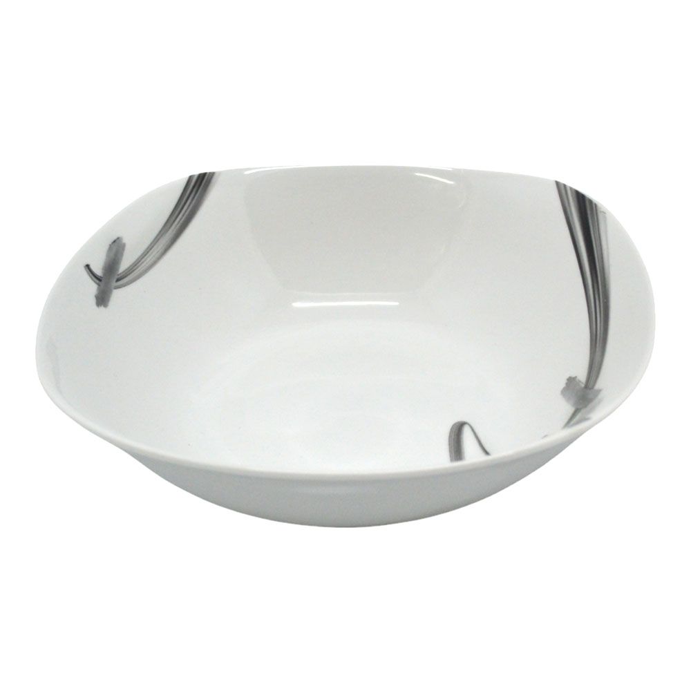 ΣΑΛΑΤΙΕΡΑ ΤΕΤΡΑΓΩΝΗ ΠΟΡΣΕΛΑΝΙΝΗ ΜΕ ΓΚΡΙ ΜΟΤΙΒΟ 22,5εκ. ANKOR