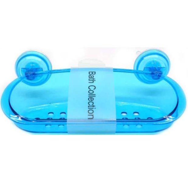 ΡΑΦΑΚΙ ΜΠΑΝΙΟΥ ΜΠΛΕ ΜΕ ΒΕΝΤΟΥΖΕΣ 24x6x11 εκ.