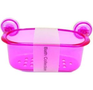 ΡΑΦΙ ΜΠΑΝΙΟΥ ΦΟΥΞΙΑ ΜΕ ΒΕΝΤΟΥΖΑ 25x10x11 εκ.