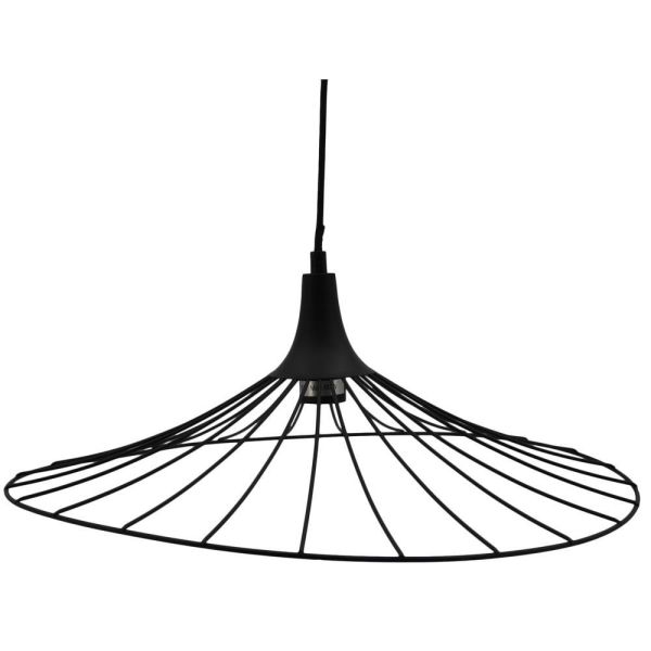 ΦΩΤΙΣΤΙΚΟ ΟΡΟΦΗΣ ΜΕΤΑΛΛΙΚΟ ΜΑΥΡΟ 50x49x80 εκ. (Ε27/60W) ANKOR