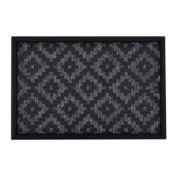 ΠΟΔΟΜΑΚΤΡΟ ΓΚΡΙ ΜΟΚΕΤΑ ΜΑΥΡΟ ΚΑΟΥΤΣΟΥΚ 60x40εκ.ANKOR