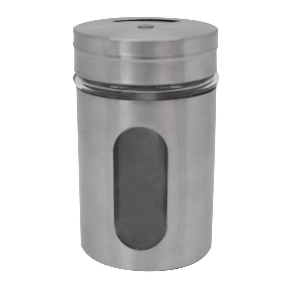 ΣΕΤ 24 ΤΕΜ ΑΛΑΤΟΠΙΠΕΡΑ INOX ΜΕ ΓΥΑΛΙ 5x5x8,2εκ ANKOR