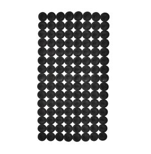 ΠΑΤΑΚΙ ΜΠΑΝΙΕΡΑΣ PVC ΑΝΤΙΟΛΙΣΘΗΤΙΚΟ ΜΑΥΡΟ 68x36εκ.ANKOR