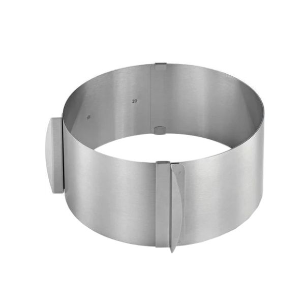 ΤΣΕΡΚΙ INOX ΣΤΡΟΓΓΥΛΟ ΕΠΕΚΤΕΙΝΟΜΕΝΟ 16-30x7,5εκ.ANKOR