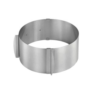 ΤΣΕΡΚΙ INOX ΣΤΡΟΓΓΥΛΟ ΕΠΕΚΤΕΙΝΟΜΕΝΟ 16-30x7,5εκ.ANKOR