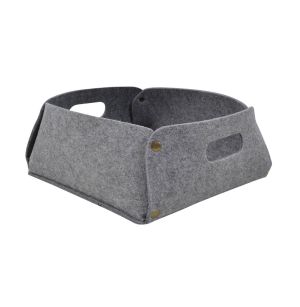 ΚΑΛΑΘΙ YΦΑΣΜΑΤΙΝΟ ΓΚΡΙ 31x31x14εκ.ANKOR