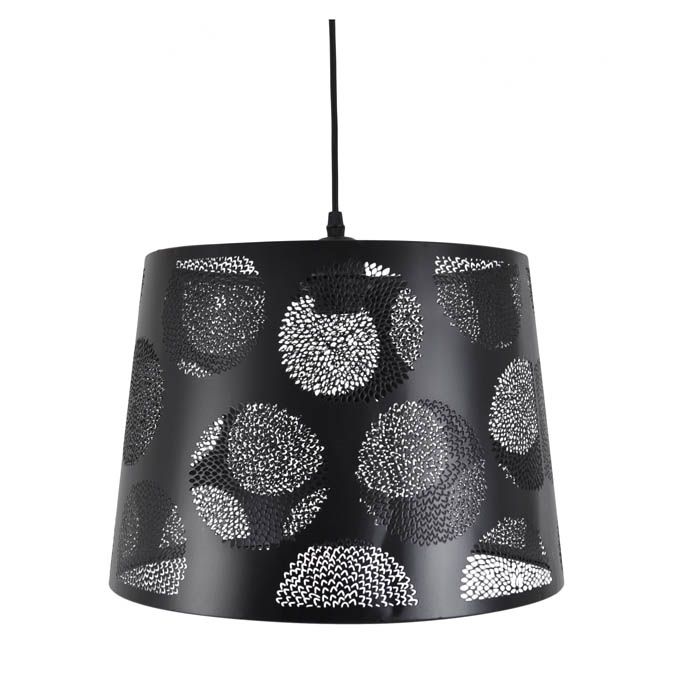 ΦΩΤΙΣΤΙΚΟ ΟΡΟΦΗΣ ΜΕΤΑΛΛΙΚΟ ΜΑΥΡΟ 35x35x110εκ. ANKOR