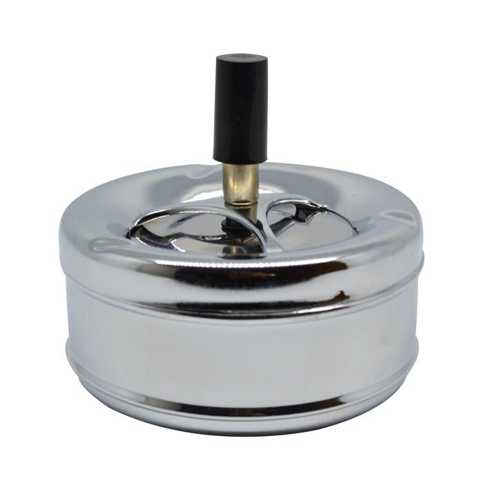 ΣΤΑΧΤΟΔΟΧΕΙΟ INOX ΜΕ ΚΑΠΑΚΙ ΑΝΤΙΑΝΕΜΙΚΟ 11,4x10εκ.ANKOR