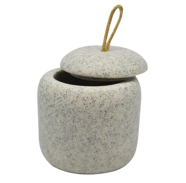 ΘΗΚΗ ΓΙΑ ΒΑΜΒΑΚΙ ΠΟΛΥΕΣΤΕΡΙΚΗ ΕΦΕ ΓΚΡΙ ΠΕΤΡΑ,9,5x9,5x9,5εκ.ANKOR