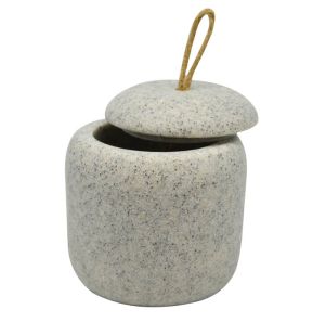 ΘΗΚΗ ΓΙΑ ΒΑΜΒΑΚΙ ΠΟΛΥΕΣΤΕΡΙΚΗ ΕΦΕ ΓΚΡΙ ΠΕΤΡΑ,9,5x9,5x9,5εκ.ANKOR