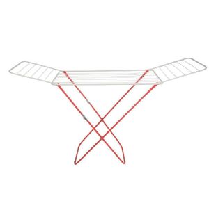 ΑΠΛΩΣΤΡΑ ΔΑΠΕΔΟΥ ΜΕΤΑΛΛΙΚΗ ΠΤΥΣΣΟΜΕΝΗ 20m ΑΣΠΡΗ ΜΕ ΚΟΚΚΙΝΑ ΠΟΔΙΑ ANKOR