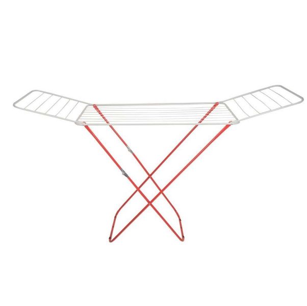 ΑΠΛΩΣΤΡΑ ΔΑΠΕΔΟΥ ΜΕΤΑΛΛΙΚΗ ΠΤΥΣΣΟΜΕΝΗ 20m ΑΣΠΡΗ ΜΕ ΚΟΚΚΙΝΑ ΠΟΔΙΑ ANKOR