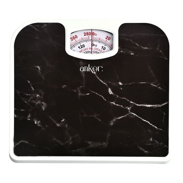 ΖΥΓΑΡΙΑ ΜΠΑΝΙΟΥ ΜΗΧΑΝΙΚΗ ΜΑΥΡΟ ΜΑΡΜΑΡΟ 26,5x24x4 εκ.ANKOR