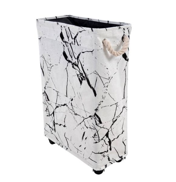 ΚΑΛΑΘΙ ΑΠΛΥΤΩΝ ΥΦΑΣΜΑΤΙΝΟ ΑΣΠΡΟ ΜΑΡΜΑΡΟ 40L ANKOR