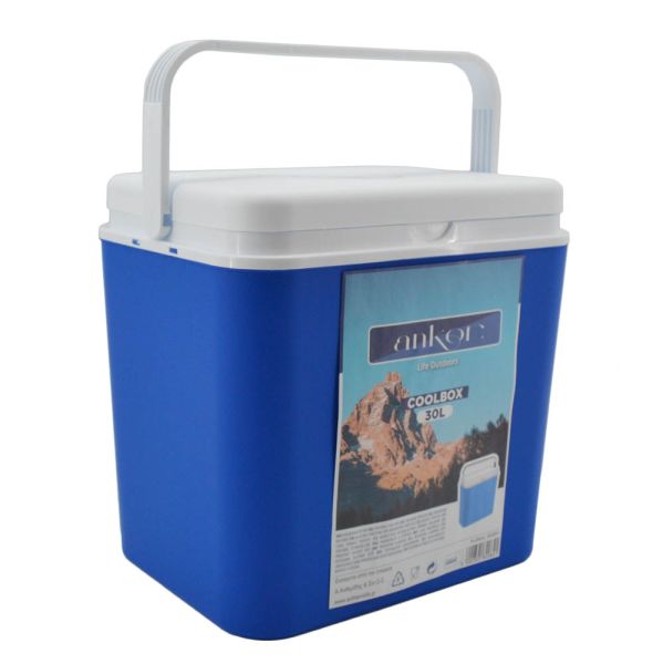 ΦΟΡΗΤΟ ΨΥΓΕΙΟ ΠΑΓΟΥ 30lt ΜΠΛΕ ANKOR