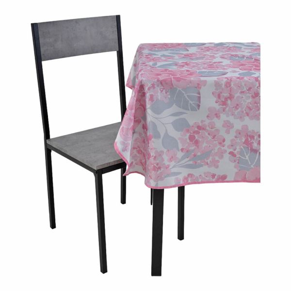 ΤΡΑΠΕΖΟΜΑΝΤΗΛΟ ΑΛΕΚΙΑΣΤΟ 140x220εκ. ΡΟΖ ΜΕ ΓΚΡΙ ΛΟΥΛΟΥΔΙΑ ANKOR