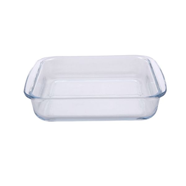 ΠΥΡΙΜΑΧΟ ΤΑΨΙ ΓΥΑΛΙΝΟ ΤΕΤΡΑΓΩΝΟ ΜΕ ΛΑΒΕΣ 3,0lt 32,5x28,5x6εκ. ANKOR