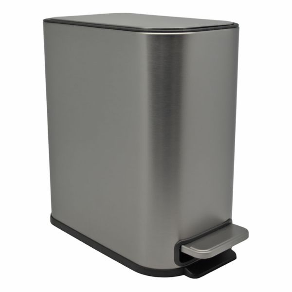 ΚΑΛΑΘΙ ΜΠΑΝΙΟΥ SOUL 5lt SOFT CLOSE SLIM FINGER PRINT PROOF INOX ΜΑΤ ANKOR