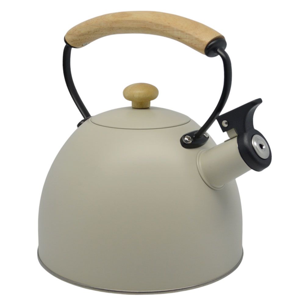 ΤΣΑΓΙΕΡΑ ΑΝΟΞΕΙΔΩΤΗ ΣΕ ΜΠΕΖ ΧΡΩΜΑ 2,5lt ΜΕ ΞΥΛΙΝΗ ΛΑΒΗ ANKOR