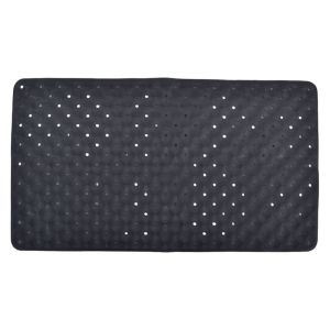 ΠΑΤΑΚΙ ΜΠΑΝΙΕΡΑΣ PVC ΑΝΤΙΟΛΙΣΘΗΤΙΚΟ ΣΕ ΜΑΥΡΟ ΧΡΩΜΑ 66x38εκ.ANKOR